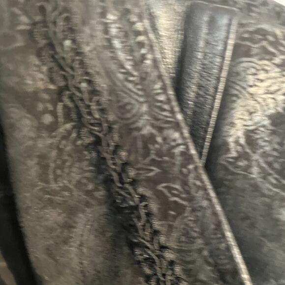 Wilson Women's Trench Coat Heavy leather Size Medium - Picture 6 of 12